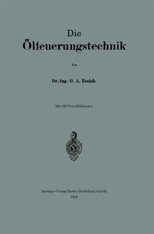 Die Ölfeuerungstechnik
