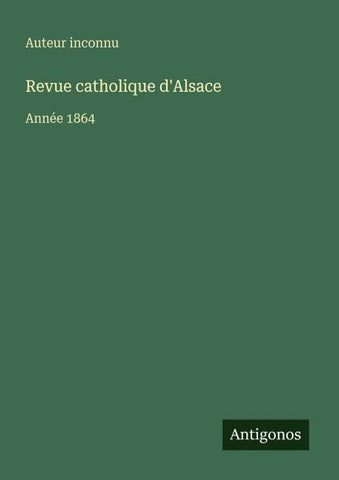 Revue catholique d'Alsace