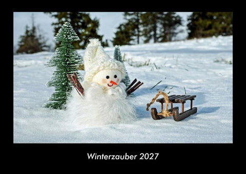 Winterzauber 2027 Fotokalender DIN A3