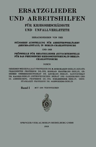 Ersatzglieder und Arbeitshilfen