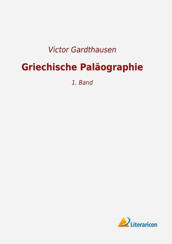 Griechische Paläographie