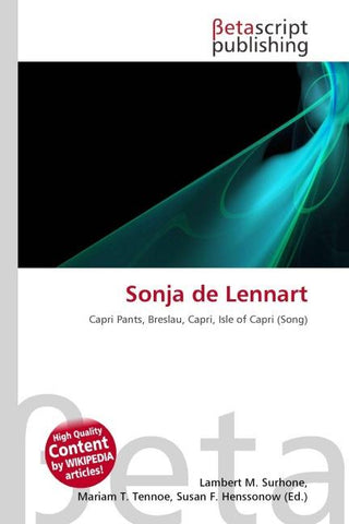 Sonja de Lennart