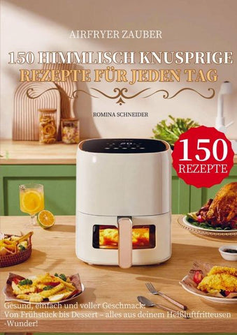 Airfryer Zauber - 150 himmlisch knusprige Rezepte für jeden Tag