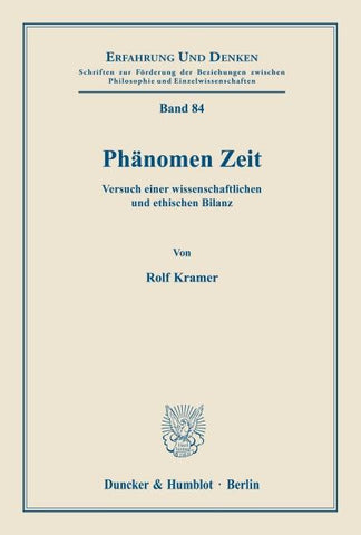 Phänomen Zeit.