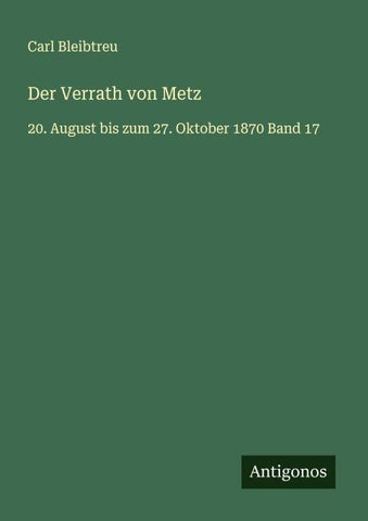 Der Verrath von Metz