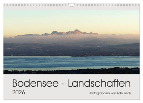 Bodensee - Landschaften (Wandkalender 2026 DIN A3 quer), CALVENDO Monatskalender