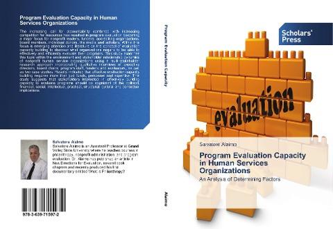 Program Evaluation Capacity in Human Services Organizations