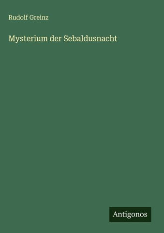 Mysterium der Sebaldusnacht