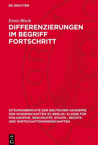 Differenzierungen im Begriff Fortschritt