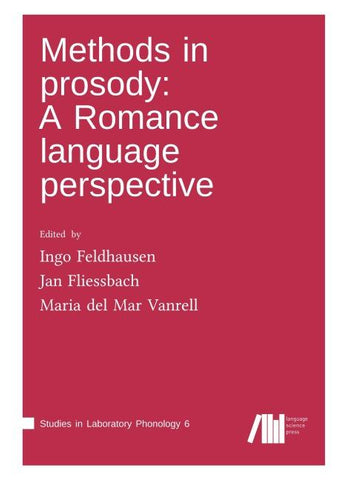 Methods in prosody:
