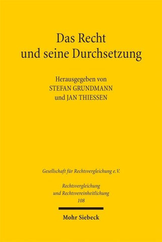 Das Recht und seine Durchsetzung