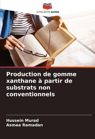 Production de gomme xanthane à partir de substrats non conventionnels