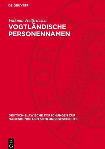 Vogtländische Personennamen