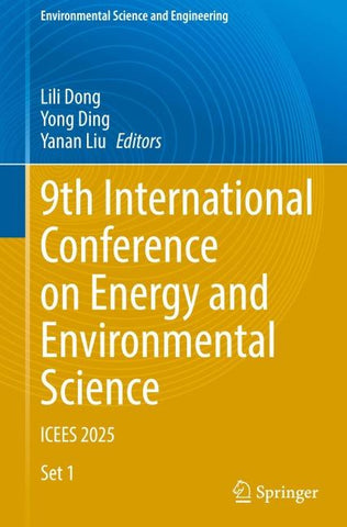 9th International Conference on Energy and Environmental Science