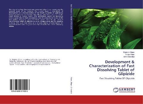 Development & Characterization of Fast Dissolving Tablet of Glipizide