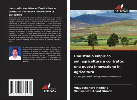 Uno studio empirico sull'agricoltura a contratto: una nuova innovazione in agricoltura