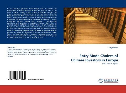 Entry Mode Choices of Chinese Investors in Europe