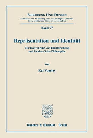 Repräsentation und Identität.