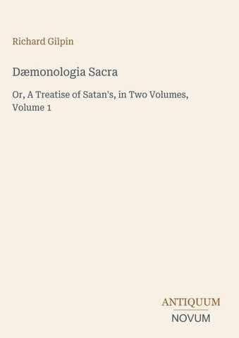 Dæmonologia Sacra