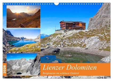 Lienzer Dolomiten (Wandkalender 2026 DIN A3 quer), CALVENDO Monatskalender