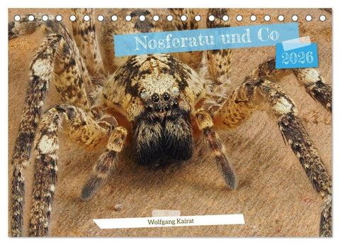 Nosferatu und Co. (Tischkalender 2026 DIN A5 quer), CALVENDO Monatskalender
