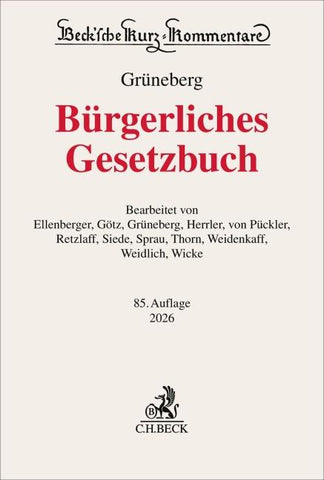 Bürgerliches Gesetzbuch. BGB
