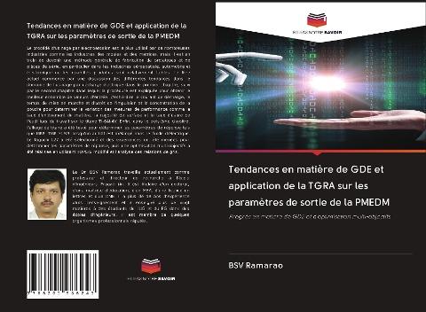 Tendances en matière de GDE et application de la TGRA sur les paramètres de sortie de la PMEDM