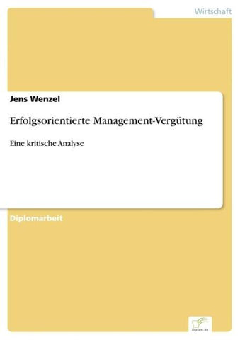Erfolgsorientierte Management-Vergütung