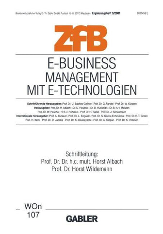 E-Business Management mit E-Technologien