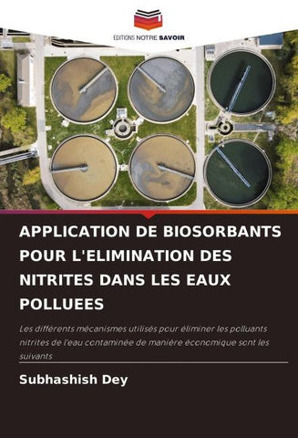 APPLICATION DE BIOSORBANTS POUR L'ELIMINATION DES NITRITES DANS LES EAUX POLLUEES