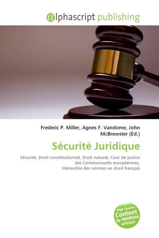 Sécurité Juridique