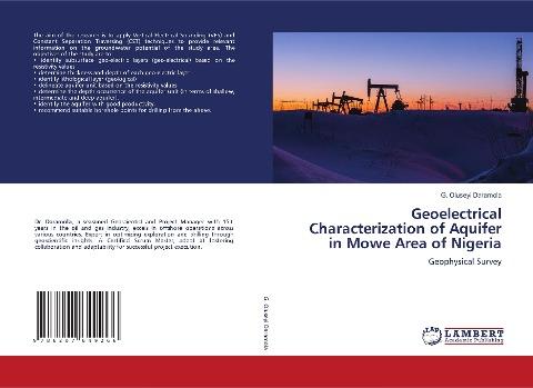 Geoelectrical Characterization of Aquifer in Mowe Area of Nigeria