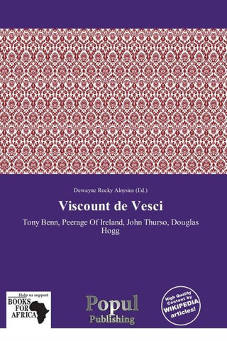 Viscount de Vesci