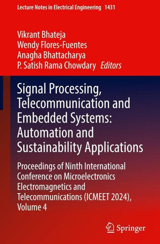 Signal Processing, Telecommunication and Embedded Systems: Automation and Sustainability Applications