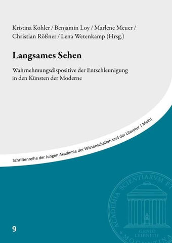 Langsames Sehen