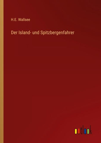 Der Island- und Spitzbergenfahrer