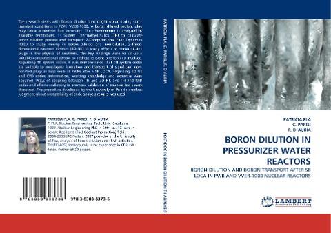 BORON DILUTION IN PRESSURIZER WATER REACTORS