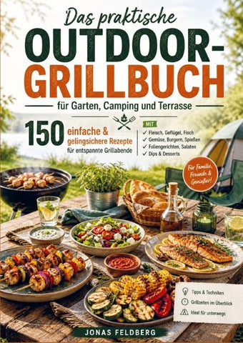Das praktische Outdoor-Grillbuch für Garten, Camping und Terrasse