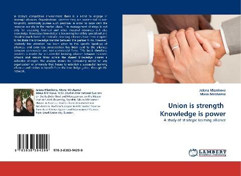 Union is strength  Knowledge is power