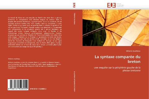 La syntaxe comparée du breton