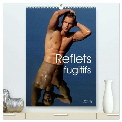 Reflets fugitifs (Calendrier mural 2026 DIN A2 horizontal) calendrier de bureau