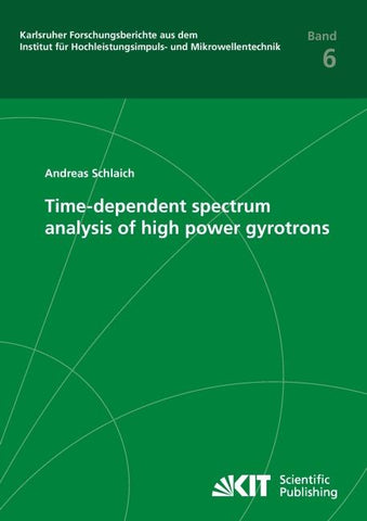 Time-dependent spectrum analysis of high power gyrotrons