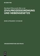 Zivilprozessordnung und Nebengesetze / §§ 128-252