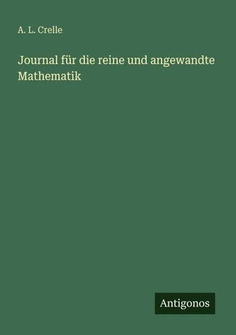 Journal für die reine und angewandte Mathematik