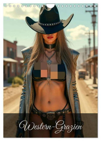 Western-Grazien (Wandkalender 2026 DIN A4 hoch), CALVENDO Monatskalender