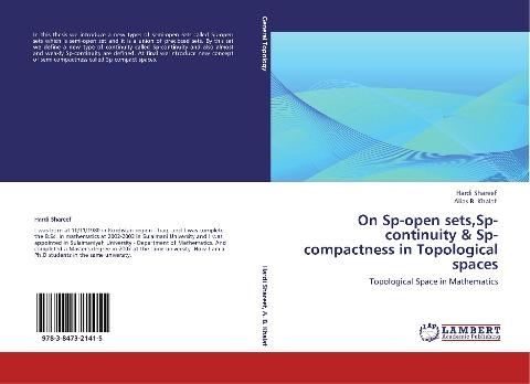 On Sp-open sets,Sp-continuity & Sp-compactness in Topological spaces