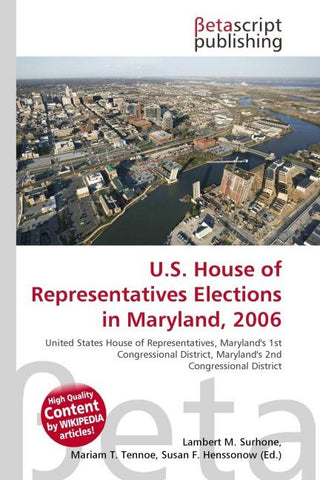 U.S. House of Representatives Elections in Maryland, 2006