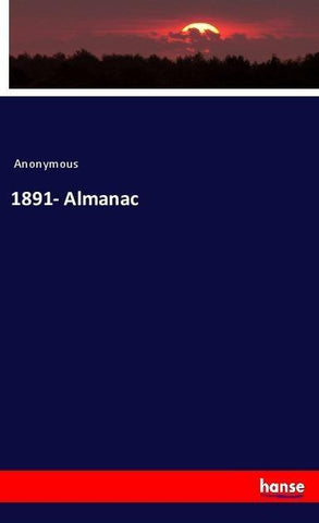1891- Almanac