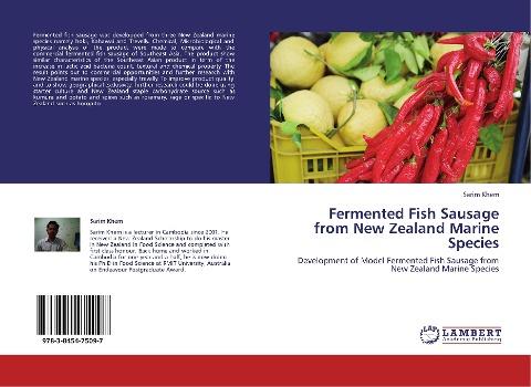Fermented Fish Sausage from New Zealand Marine Species