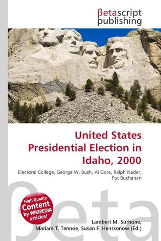 United States Presidential Election in Idaho, 2000